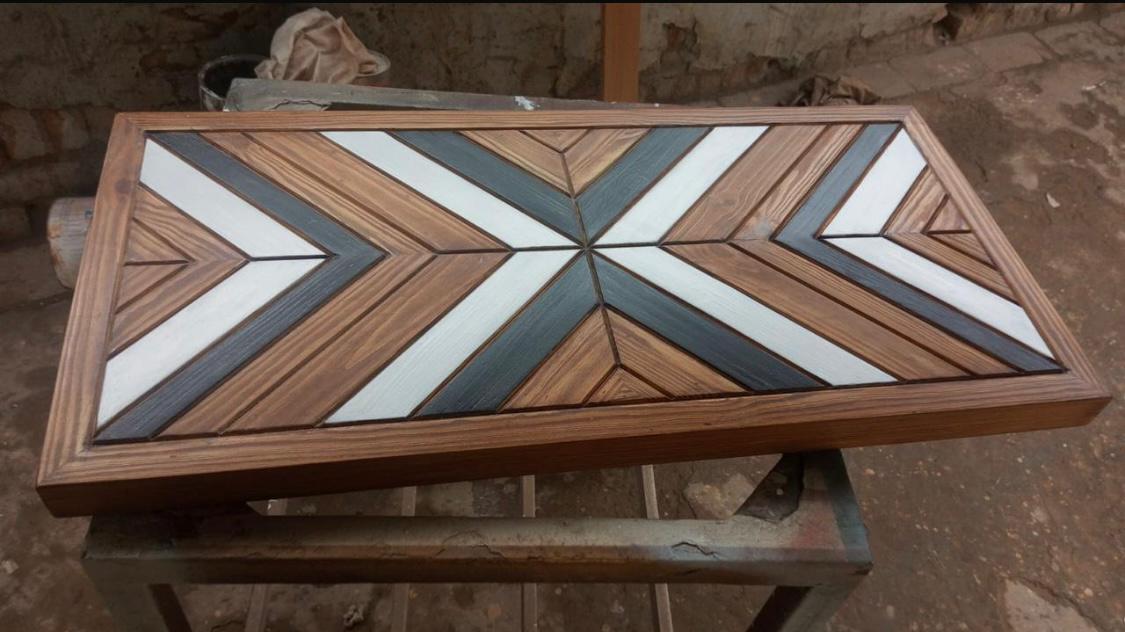 Chevron Bench