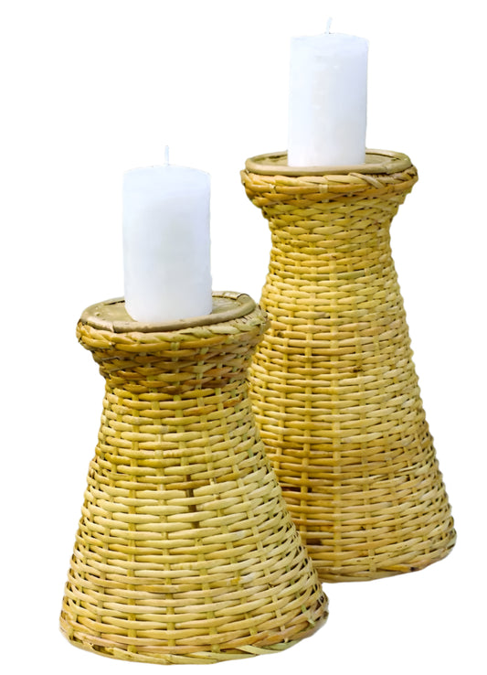 B. Cane Pillar Candles (Small)